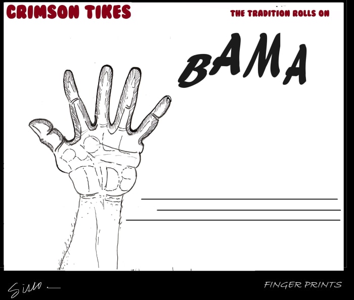 Crimson Tikes: Finger Prints